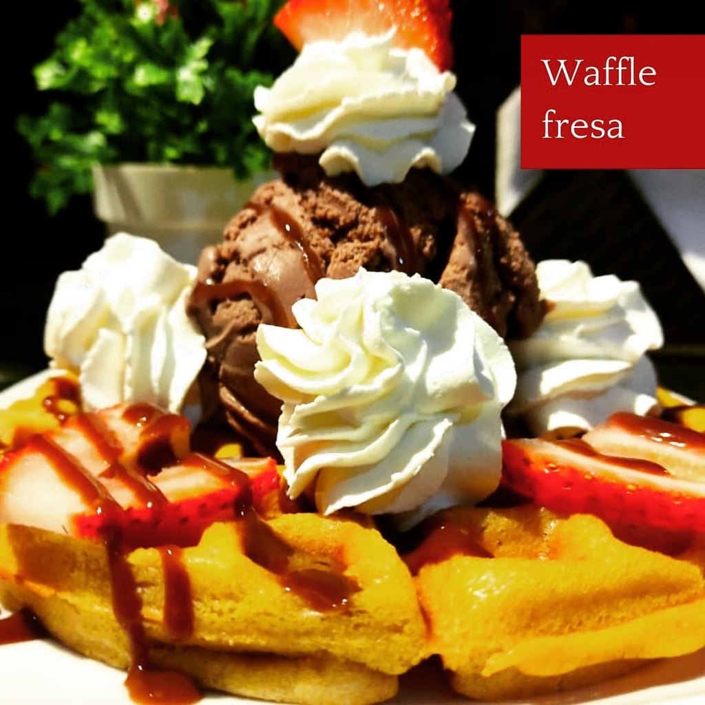 Waffle Fresa